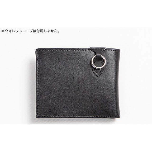 DEGNER（デグナー） W-120 2つ折りレザーウォレット（ブラック
