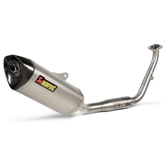 AKRAPOVIC（アクラポビッチ） MT-125 R125 レーシングライン チタン