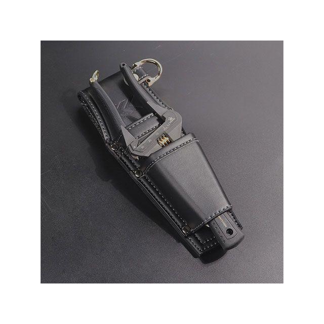 フジ矢 AB-23BG 腰袋3段（黒金） fujiya : モトメガネYahoo!店 - 通販