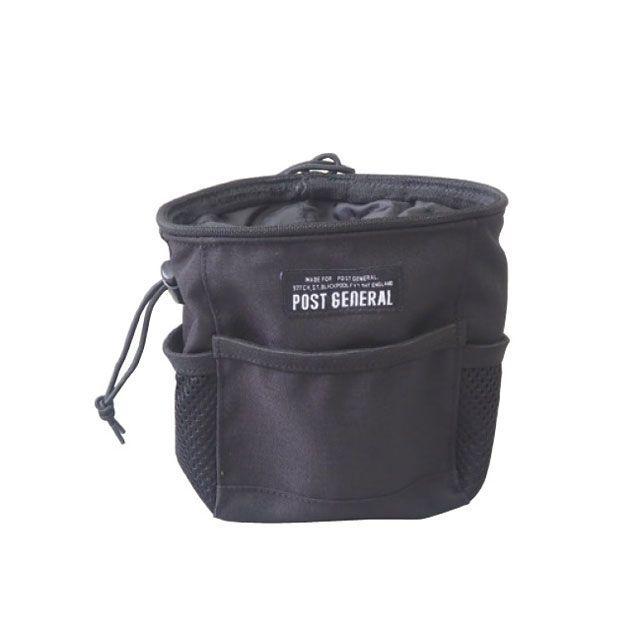 POST GENERAL ポストジェネラル PG MULTI PURPOSE HANGING BAG S BLACK