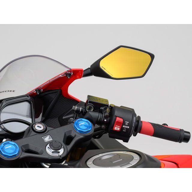 DAYTONA（デイトナ） 汎用 ハイビジ貼り付けタイプミラー HONDA1