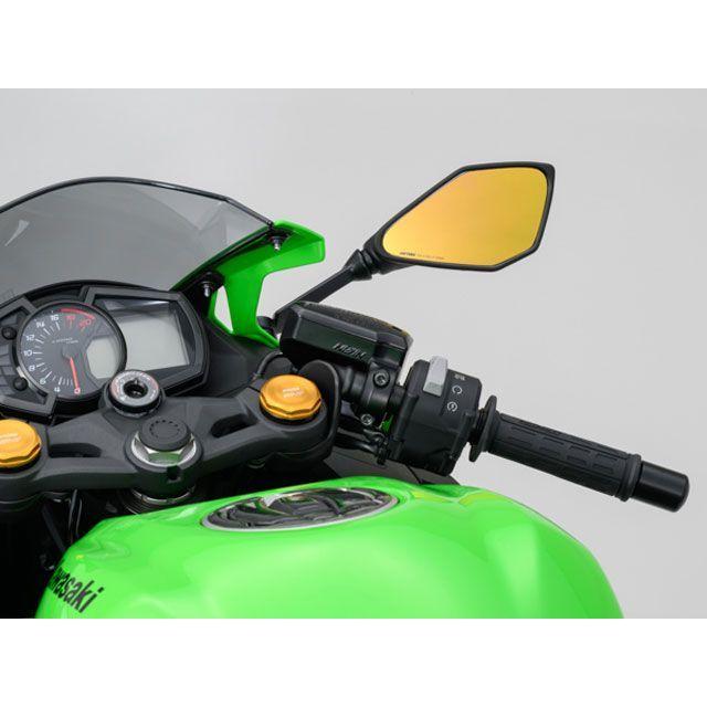 DAYTONA（デイトナ） 汎用 ハイビジ貼り付けタイプミラー KAWASAKI1