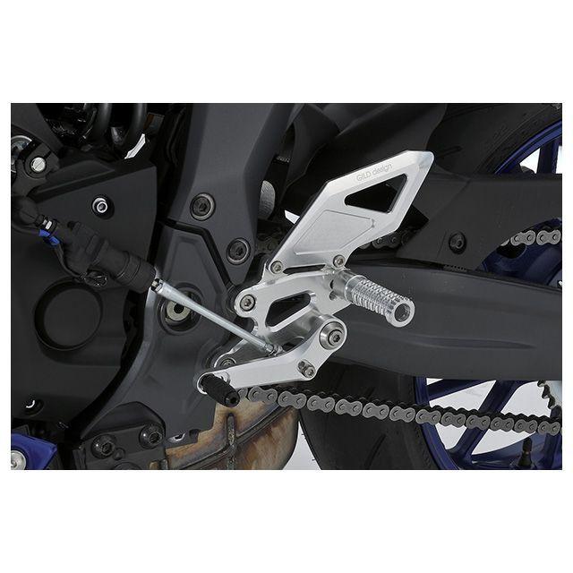 Gcraft Gクラフト YZF-R7 バックステップ（シルバー） : モトメガネ