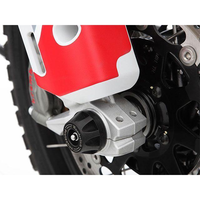ワンダーリッヒ Desert X DoubleShock クラッシュプロテクター（フロントアクスルスライダー）（ブラック） Wunderlich_1