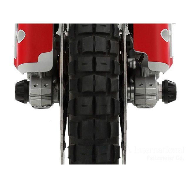 ワンダーリッヒ Desert X DoubleShock クラッシュプロテクター（フロントアクスルスライダー）（ブラック） Wunderlich_3