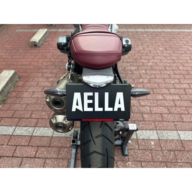 アエラ RnineT ショートナンバープレートホルダー AELLA : モトメガネ