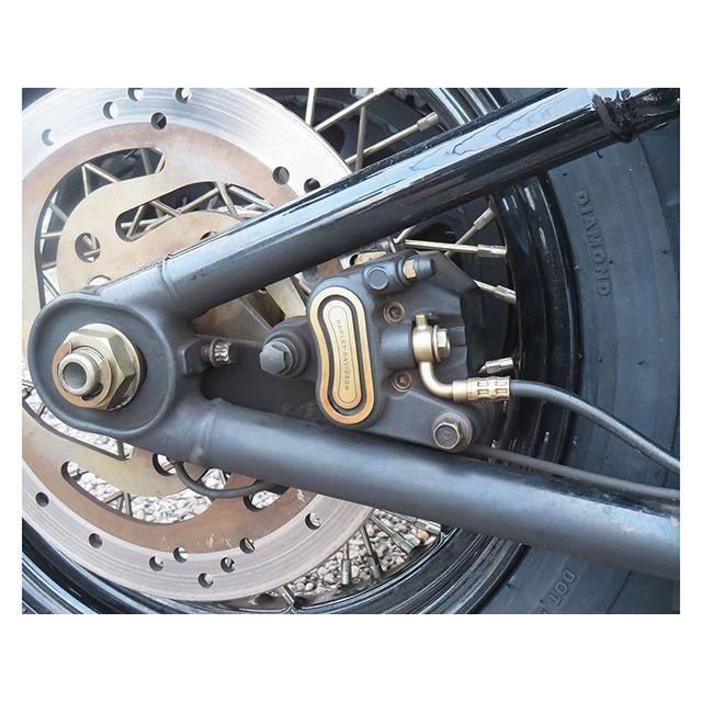 ゴットタッチブレーキ ミルウォーキーソフテイル セミメタルブレーキパッド 41300197 GOT TOUCH brake system ...