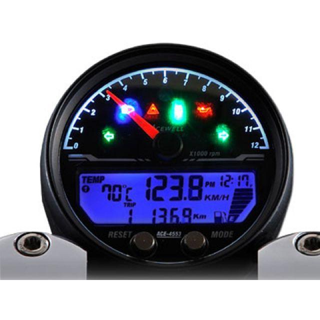 エースウェル ACE-4353 多機能デジタルメーター（回転数 6000rpm