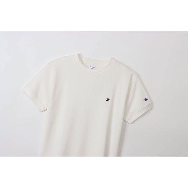 正規品／チャンピオン C3-X359 SHORT SLEEVE T-S（ホワイト） サイズ：M champion キャンプ｜camp｜02