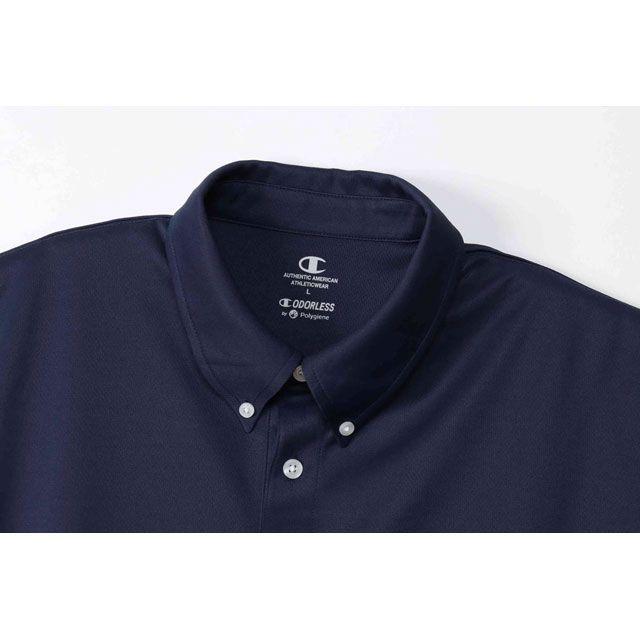 正規品／チャンピオン C3-XS397 BD POLO（ネイビー） サイズ：S champion キャンプ｜camp｜04