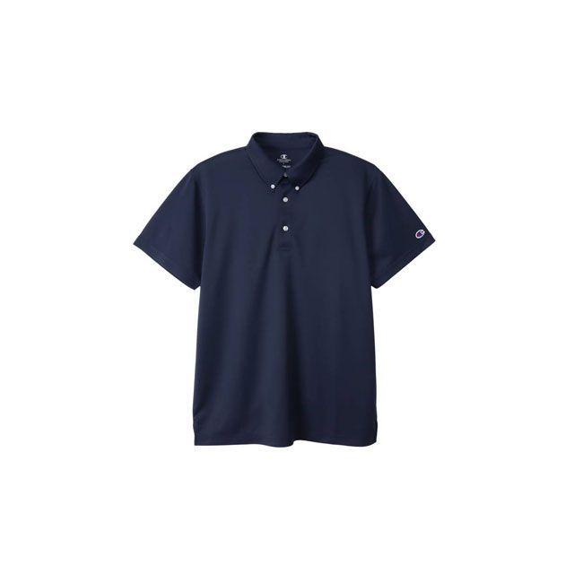 正規品／チャンピオン C3-XS397 BD POLO（ネイビー） サイズ：XL champion キャンプ｜camp｜05