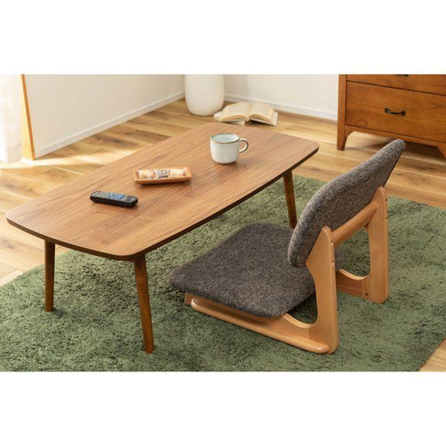 【メーカー直送】東谷 NOC-51BR フロアチェア（ブラウン） Azumaya 東谷 【メーカー直送】東谷 NOC-51BR フロアチェア（ブラウン