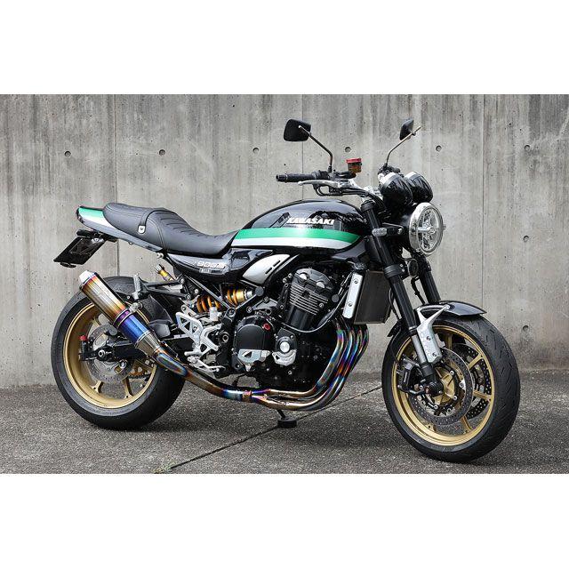 アエラ Z900RS/ Z900RS CAFE チタンフルエキマフラー/車検対応（チタン