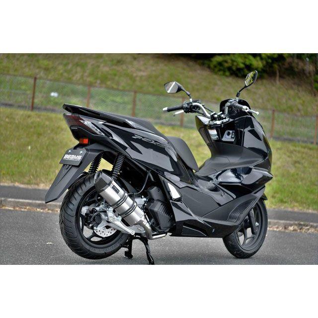 BEAMS（ビームス） PCX160 CORSA-EVO2ステンレスサイレンサー 政府認証