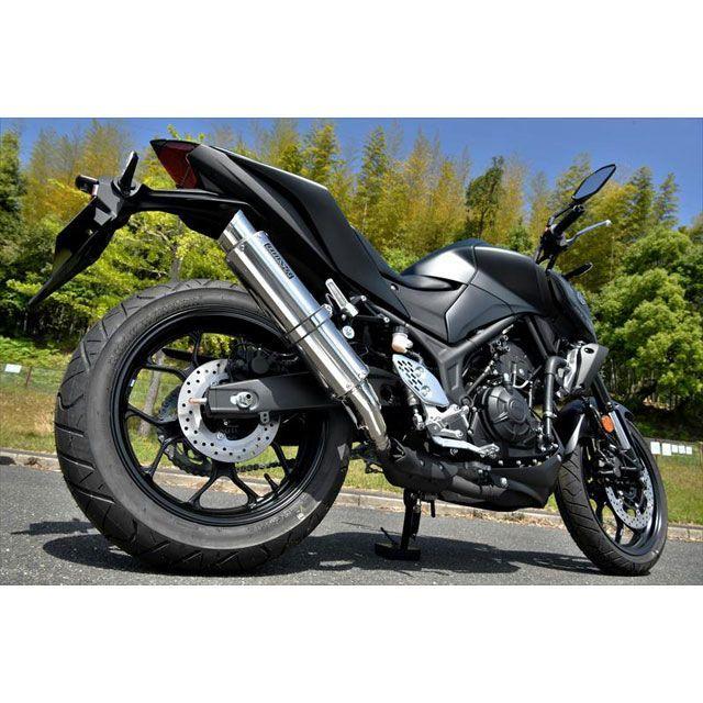 BMS MT-25 YZF R-25 R-EVO2 ステンレスサイレンサー スリップオン 政府認証 BMS RACING FACTORYの画像