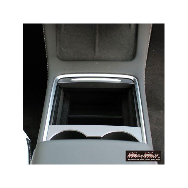 正規品／マッドマックス TESLA Model Y Model 3 専用 スライドコンソール内 収納トレイ（ブラック） MADMAX 車 自動車｜camp｜03