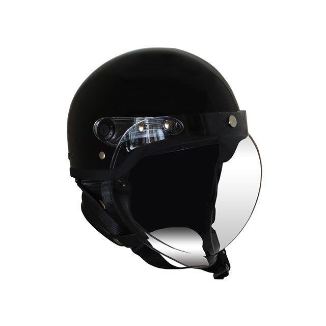 新品 バイクヘルメット ジェット バブルビーハーフ マットフブラック 