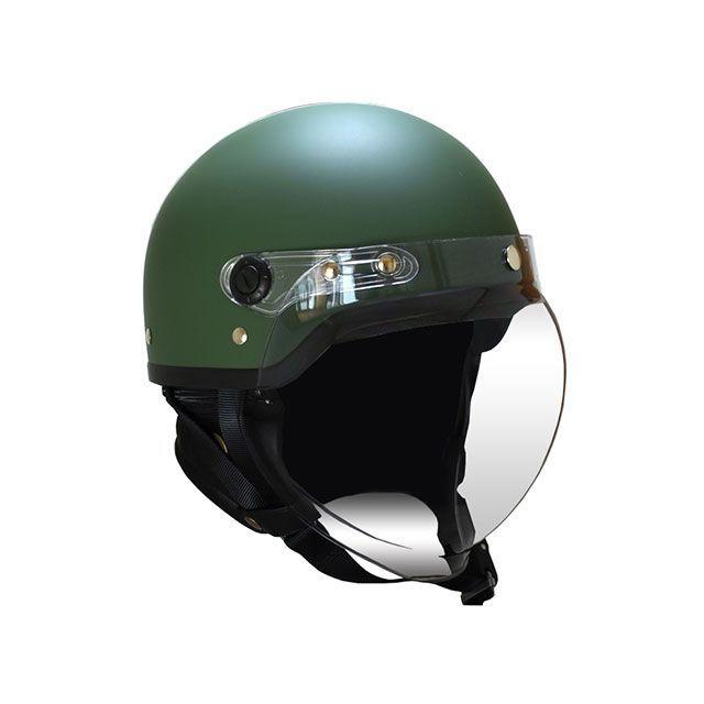 バイクジェットヘルメット メーカー直送】ビー＆ビー BB-605 バブルシールド付きセミジェット
