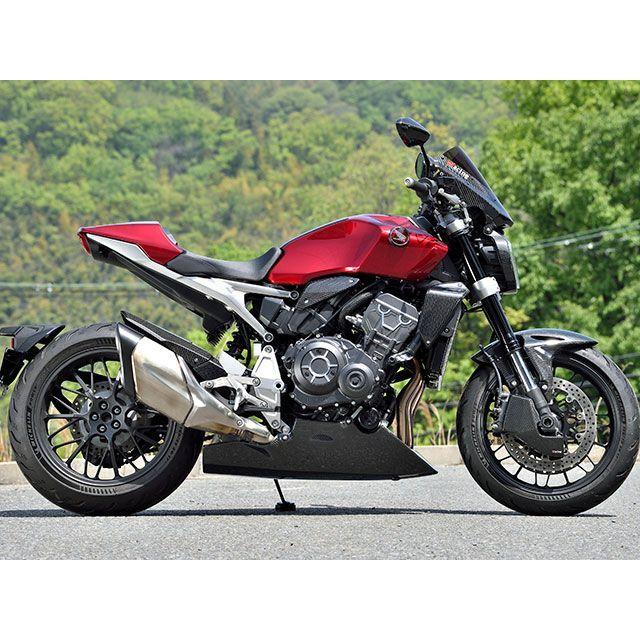 マジカルレーシング CB1000R リアフェンダー チェーンガード一体式 材質 綾織カーボン製 Magical Racingの画像