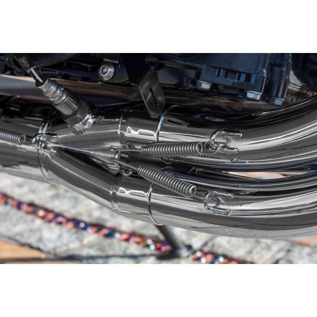 正規品／アーキ Z900RS Z900RSカフェ 427 ショート管マフラー（6ピース） メッキ JMCA認証 ARCHI バイク｜camp｜10
