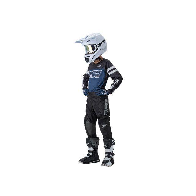 DFG 【特価品】ディーエフジー ソリッド パンツ ユース（ブラック