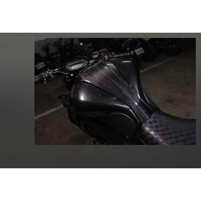 モトオブスポーツ Z1000 カーボンガソリンタンクカバー（Z1000） MOS