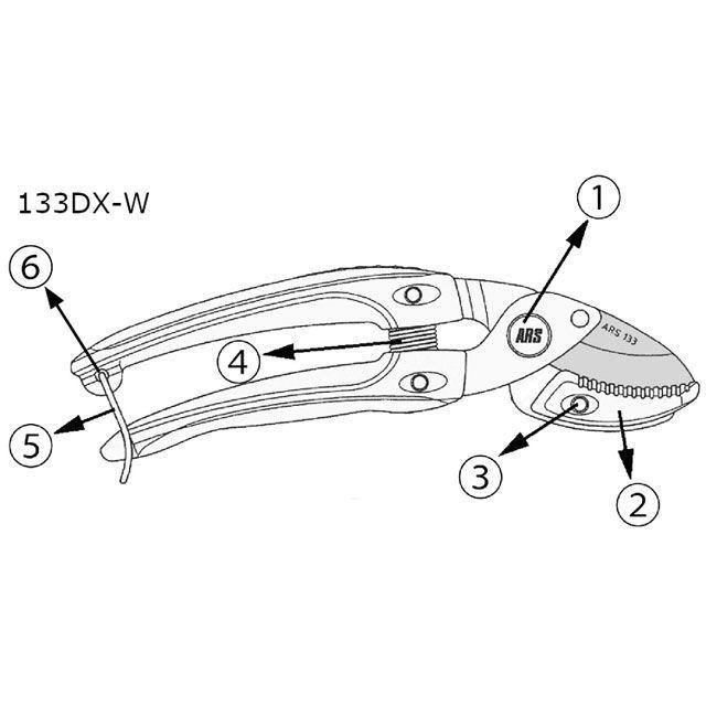 アルス 120/130/140 ストッパ-金具 ARS : モトメガネYahoo!店 - 通販