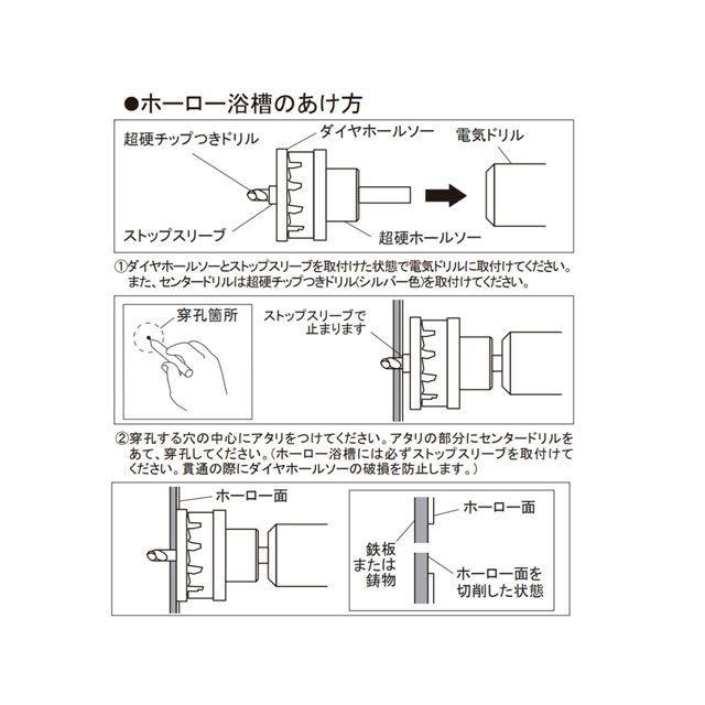 カクダイ（KAKUDAI） 607-650 浴槽用ホールソー : モトメガネYahoo!店