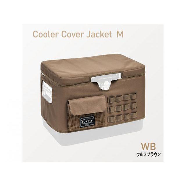 テントファクトリー クーラーカバージャケットM（ウルフブラウン） TENT FACTORY TENT FACTORY（テントファクトリー） クーラーカバージャケットM