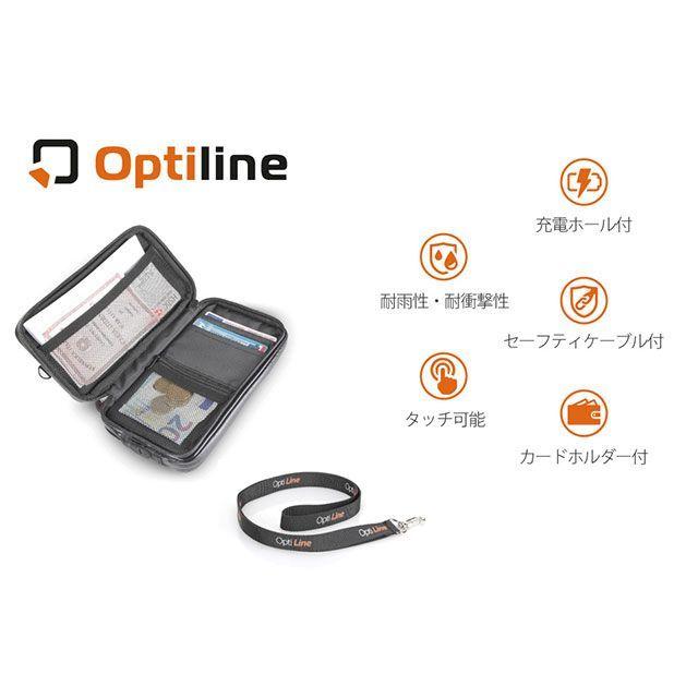 オプティライン Wallet Plus ユニバーサルスマホソフトケース＋