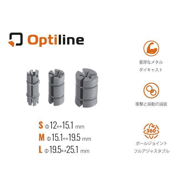オプティライン Stem ステムマウント Φ12〜25mm チタンシリーズ