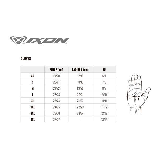 IXON（イクソン） グローブ RS RISE AIR（ブラック） サイズ S IXON