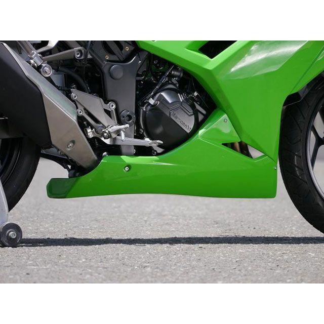 才谷屋ファクトリー Ninja250 アンダーカウル/ストリート 仕様 ライムグリーンゲル Saitaniya Factory_1