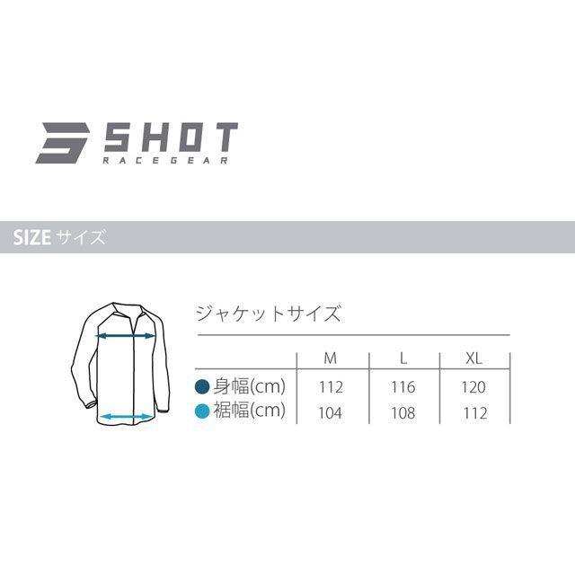 SHOT RACE GEAR D3Oインナープロテクター（ハーフ） サイズ L