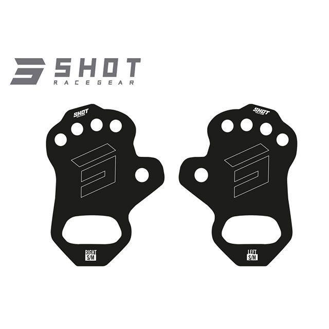 専用品③ SHOT RACE GEAR パームプロテクター PALMINO 2.0（ブラック） サイズ S