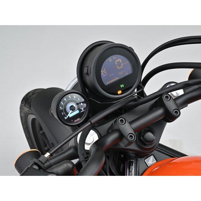 デイトナ CL250 CL500 VELONA（R） タコメーターキット φ60（ブラックリム/ブラックボディ） ホワイトlED照明 DAYTONAの画像