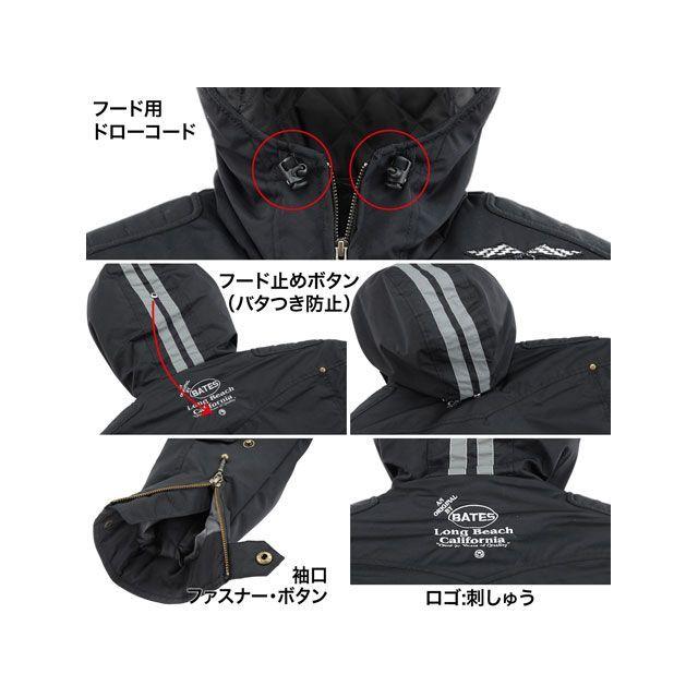 ベイツ 2023-2024秋冬モデル SA-N2354 ナイロンパーカー（ブラック/サンド） サイズ XXL BATES BATES（ベイツ） 2023-2024秋冬モデル SA-N2354 ナイロンパーカー