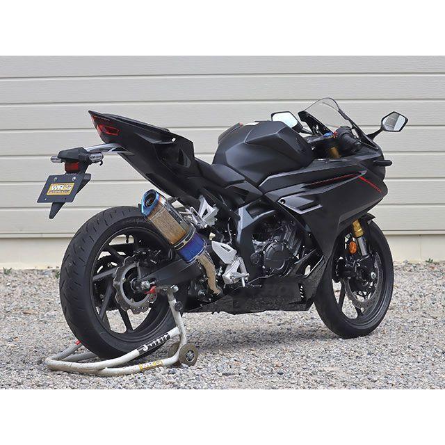 WR'S（ダブルアールズ） CBR250RR スリップオン SS-OVAL 焼き色チタン
