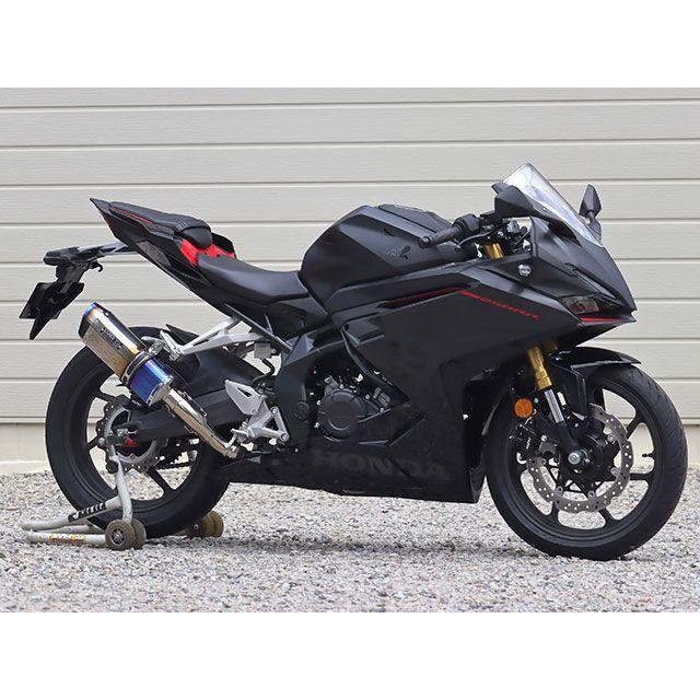 WR'S（ダブルアールズ） CBR250RR スリップオン SS-OVAL 焼き色チタン