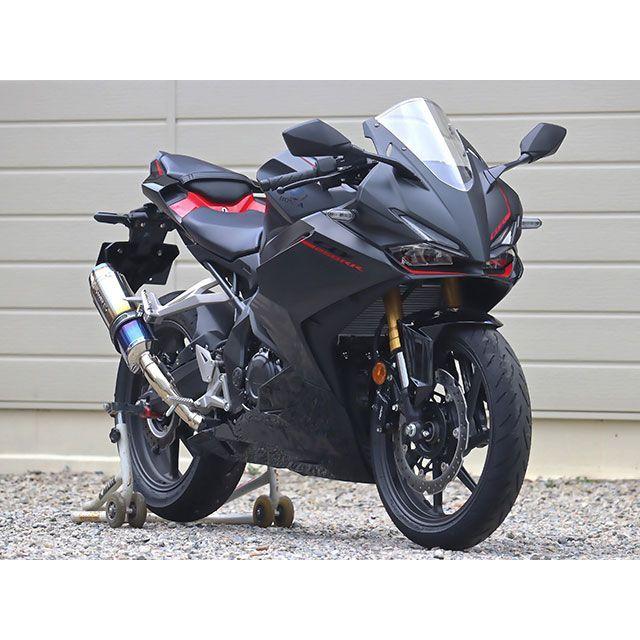 WR'S（ダブルアールズ） CBR250RR スリップオン SS-OVAL 焼き色チタン