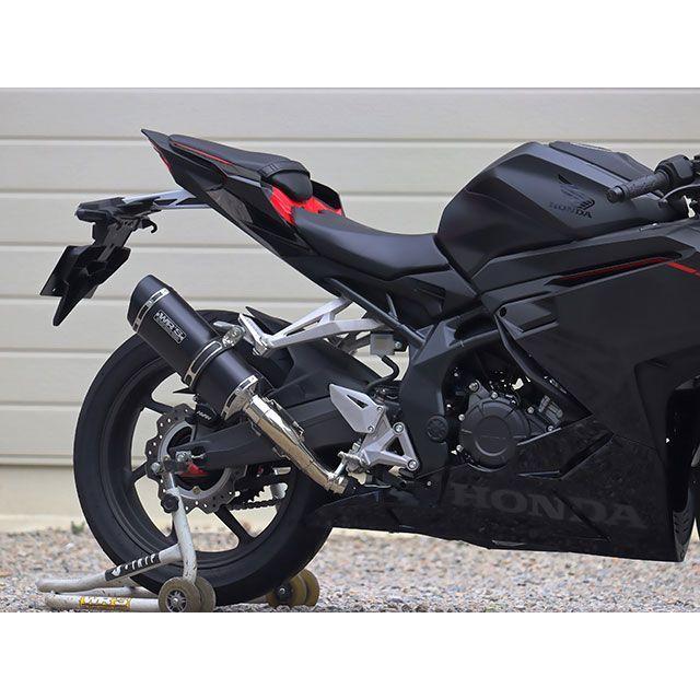 WR'S（ダブルアールズ） CBR250RR スリップオン SS-OVAL F-BLACKチタン