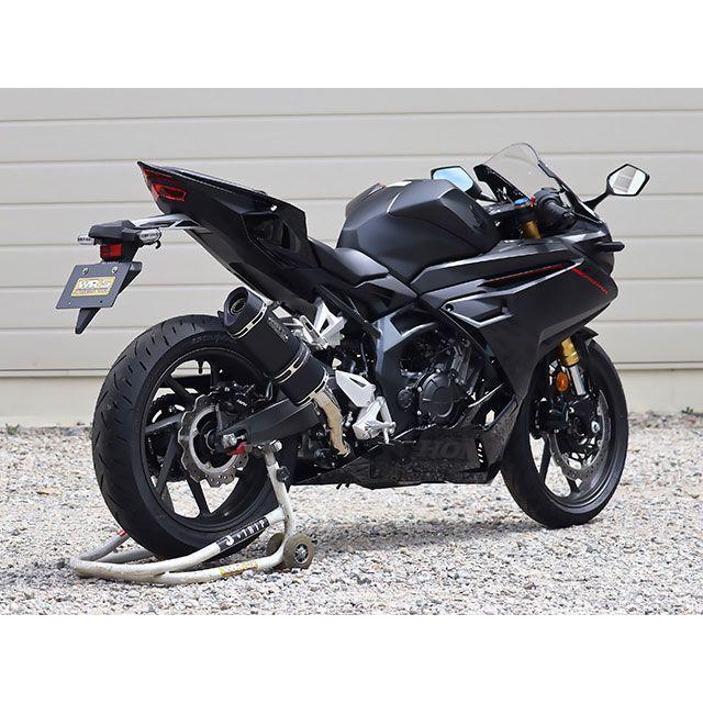 WR'S（ダブルアールズ） CBR250RR スリップオン SS-OVAL F-BLACKチタン