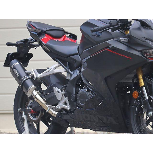 WR'S（ダブルアールズ） CBR250RR スリップオン SS-OVAL F-BLACKチタン