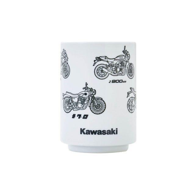 カワサキ（Kawasaki） ゆのみ（ブラック/ホワイト） : モトメガネYahoo