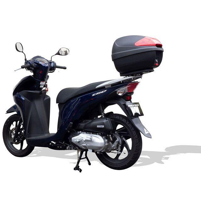 ワールドウォーク Dio110 Dio110 リアボックス装着用アタッチメント ボックスセット 容量 30L WWの画像