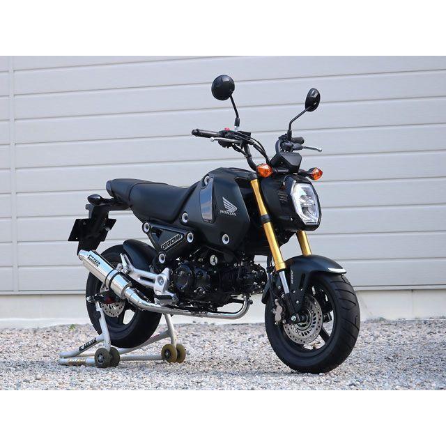 WR'S（ダブルアールズ） GROM フルエキゾースト ショートオーバル