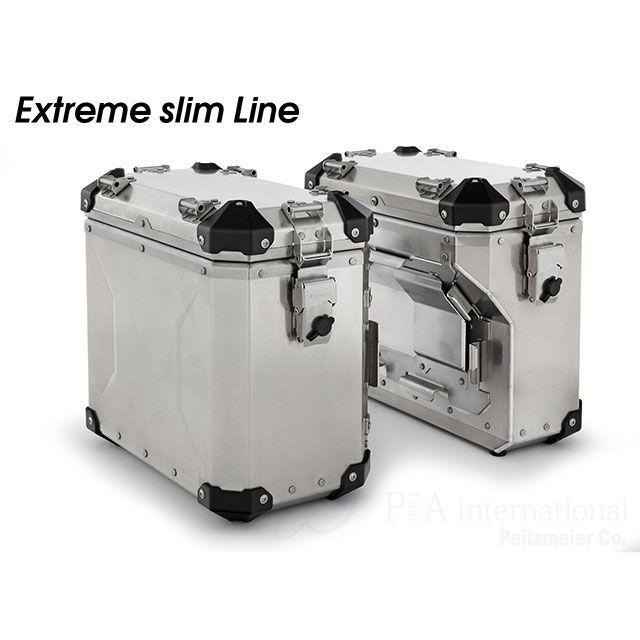 ワンダーリッヒ サイドケース「EXTREME slimLine」LRset（ナチュラルアルミニウム） Wunderlich_3