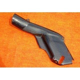 正規品／クレバーウルフ YZF-R1 マフラーヒートガード 材質：カーボン平織 CLEVERWOLF バイク