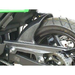クレバーウルフ Ninja250 Ninja250R リヤフェンダー 材質 カーボン綾織 CLEVERWOLF_2