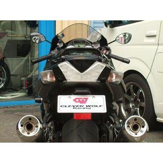クレバーウルフ ZX-14R ZZR1400 フェンダーレスキット（黒FRP） CLEVERWOLF_1
